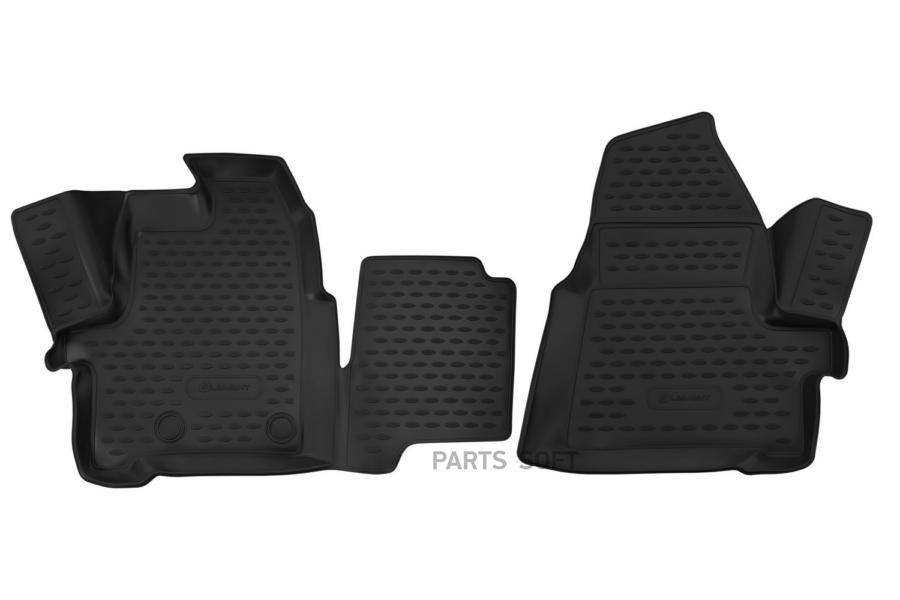 

AUTOFAMILY Коврики 3D в салон FORD Transit (1+2 seats) 2014-2015, 2шт. (полиуретан)