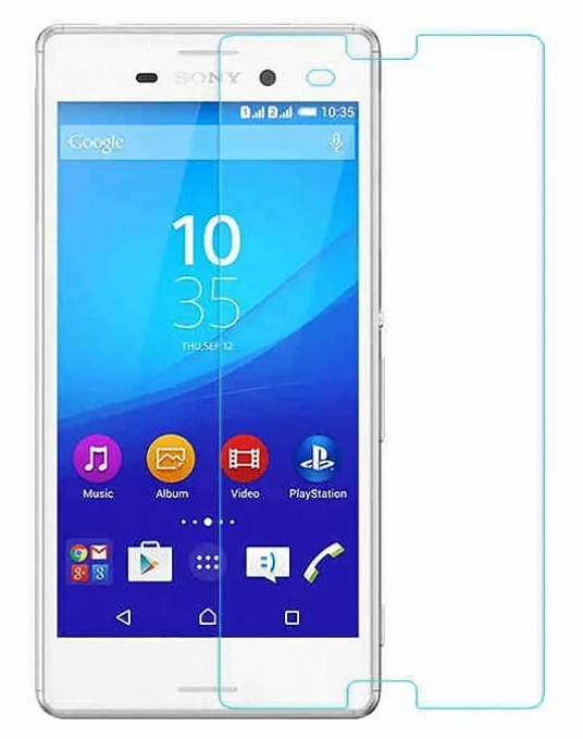 

Защитное стекло на Sony Xperia E2303/2306/2353, M4, прозрачное, X-CASE