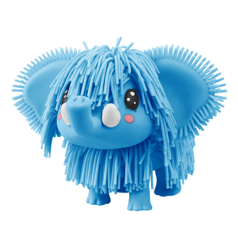 Игрушка Джигли Петс Jiggly Pets Мамонтенок голубой интерактивный, ходит 40392 игрушка интерактивная jiggly pets мамонтенок розовый