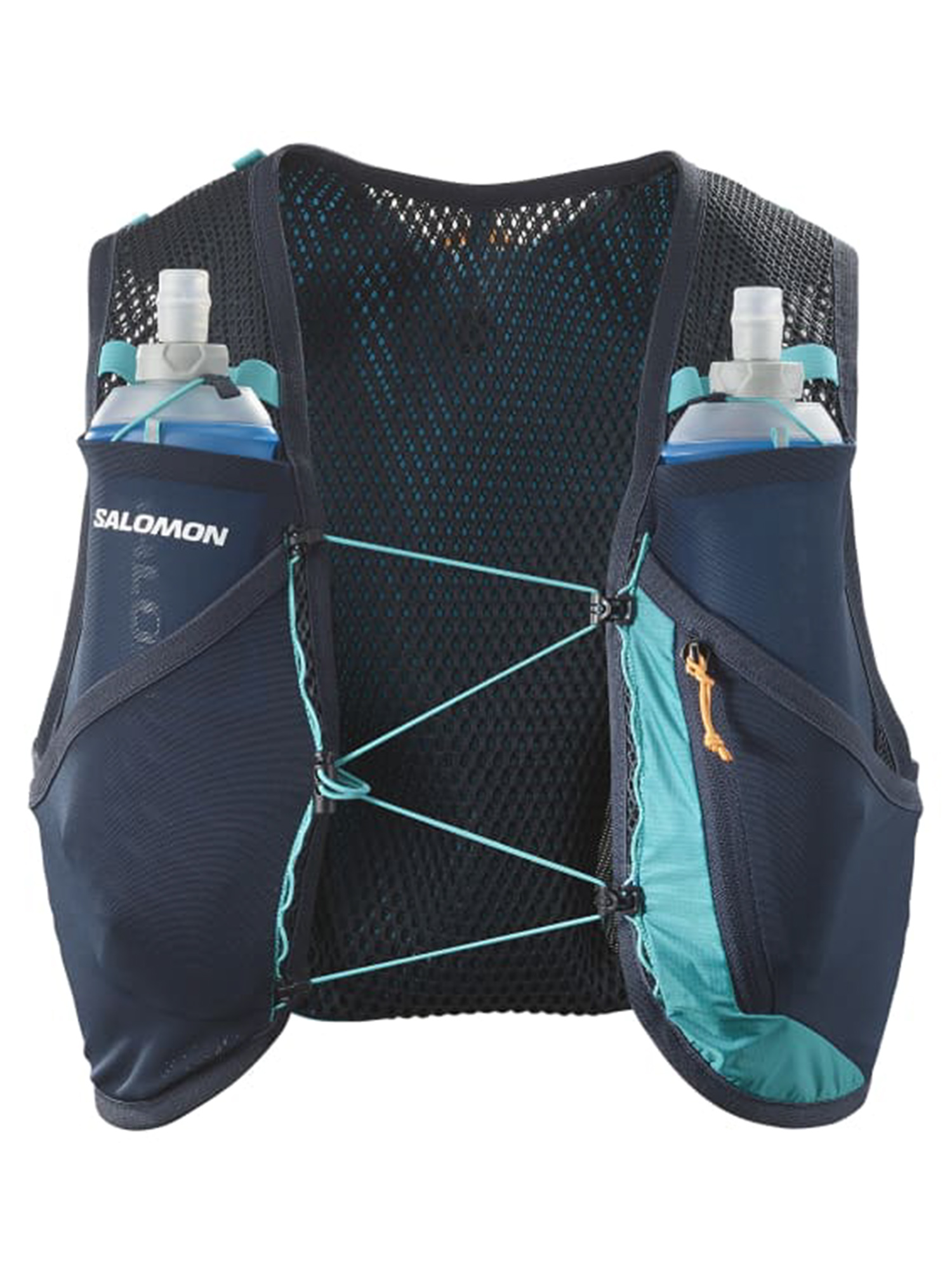 Жилет для бега SALOMON Active Skin 4 Set Tahitian Tide/Carbon (US:XL)