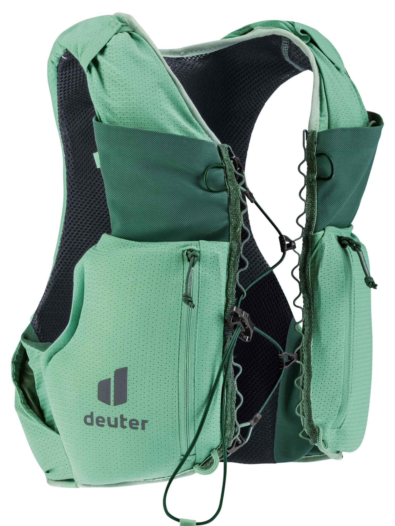 

Жилет для бега Deuter Traick 9 SL Spearmint-Seagreen (US:M), Зеленый, Traick 9 sl