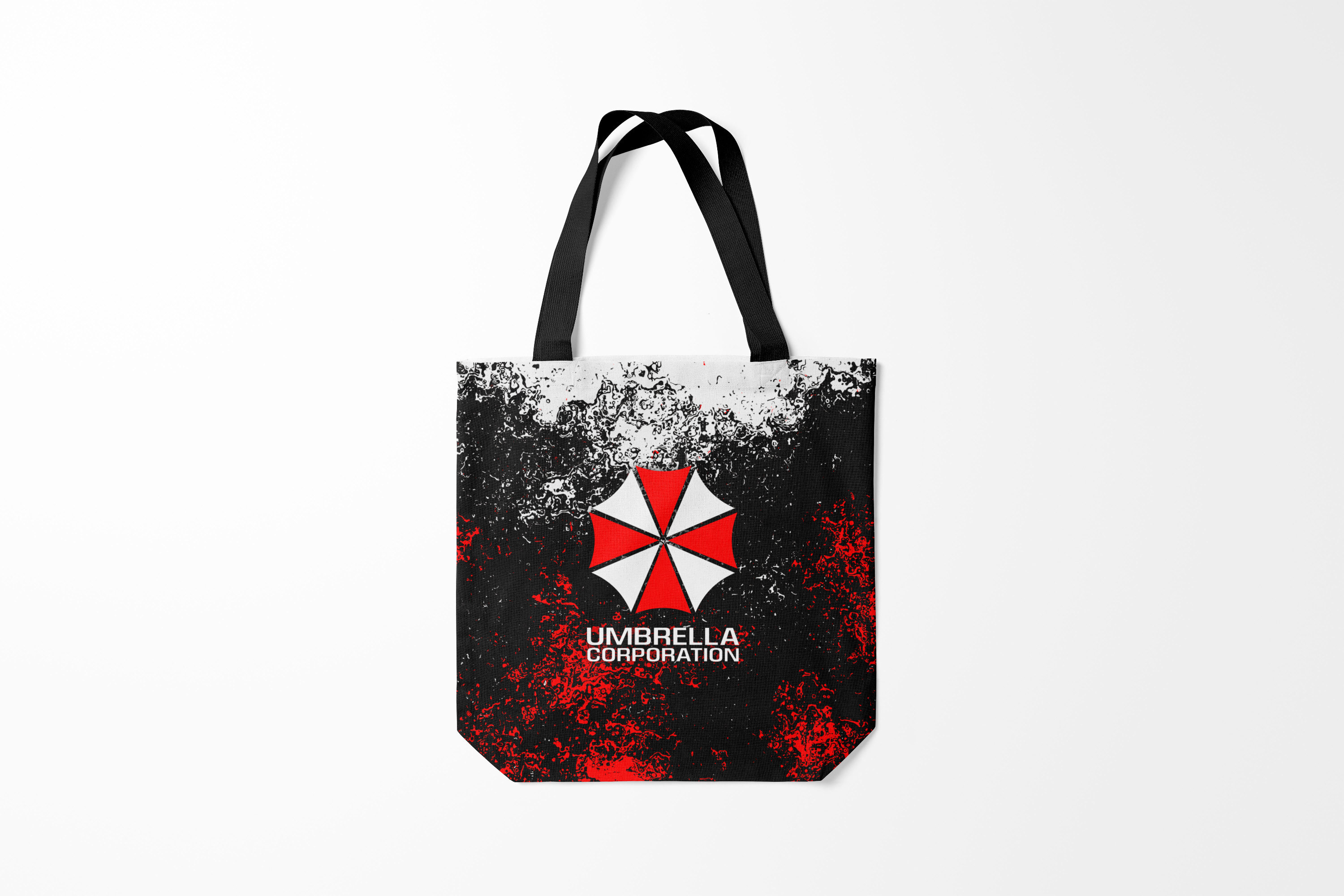 

Сумка шoппер унисекс Burnettie Resident evil UMBRELLA CORP, черный, Resident evil UMBRELLA CORP