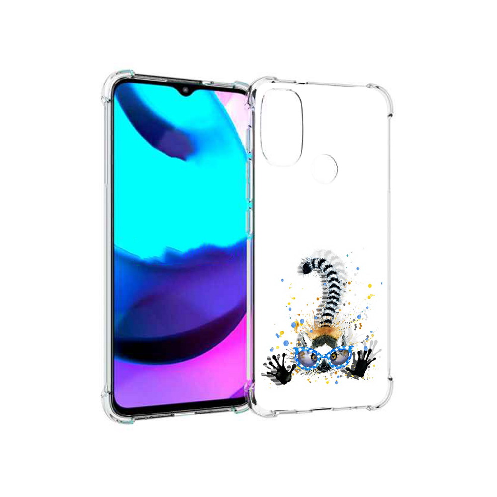 

Чехол MyPads Tocco для Motorola Moto E20 лямур (PT162039.356.454), Прозрачный, Tocco