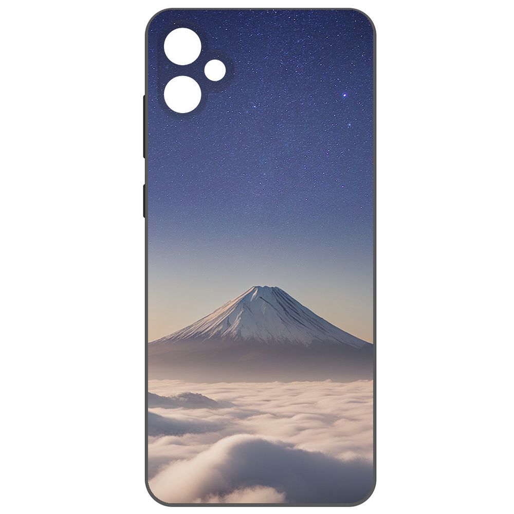 

Чехол-накладка Krutoff Soft Case Япония, Фудзияма для Samsung Galaxy A05 черный