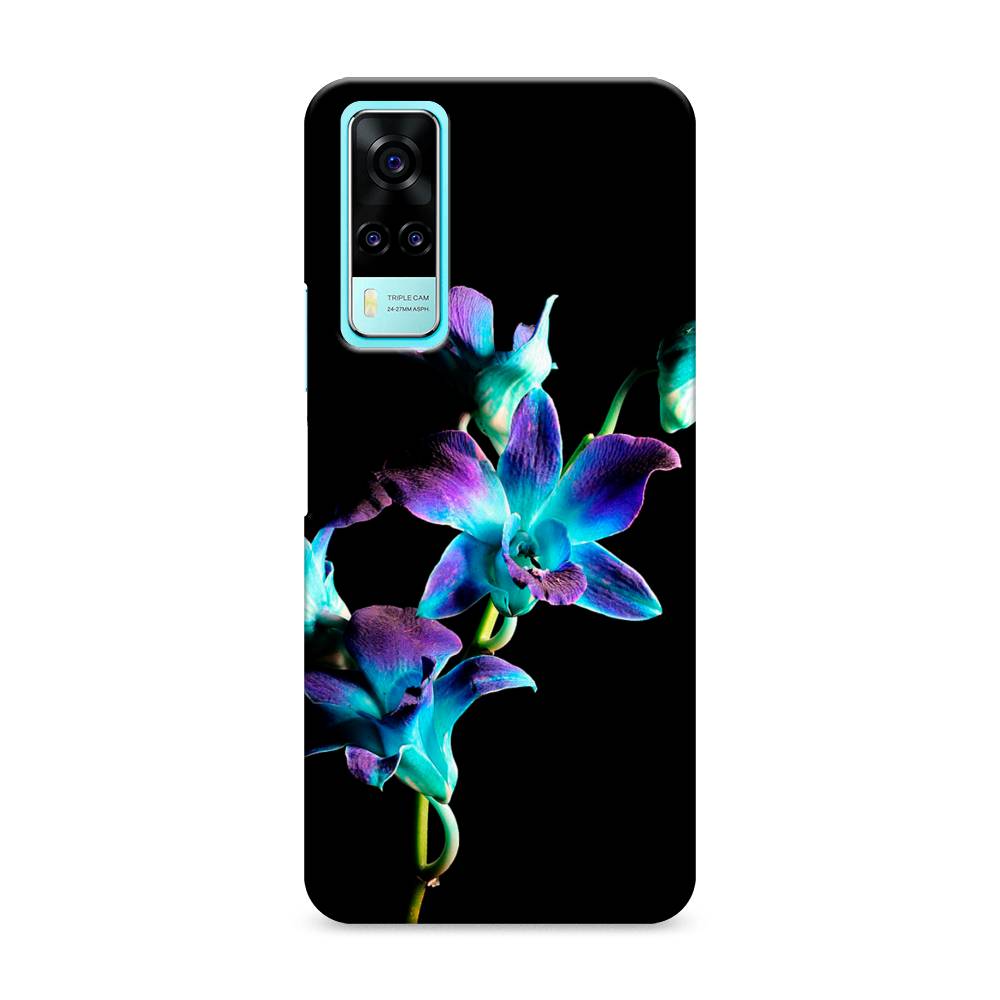 

Чехол Awog "Синий цветок на черном" для Vivo Y53s 4G, 264920-6