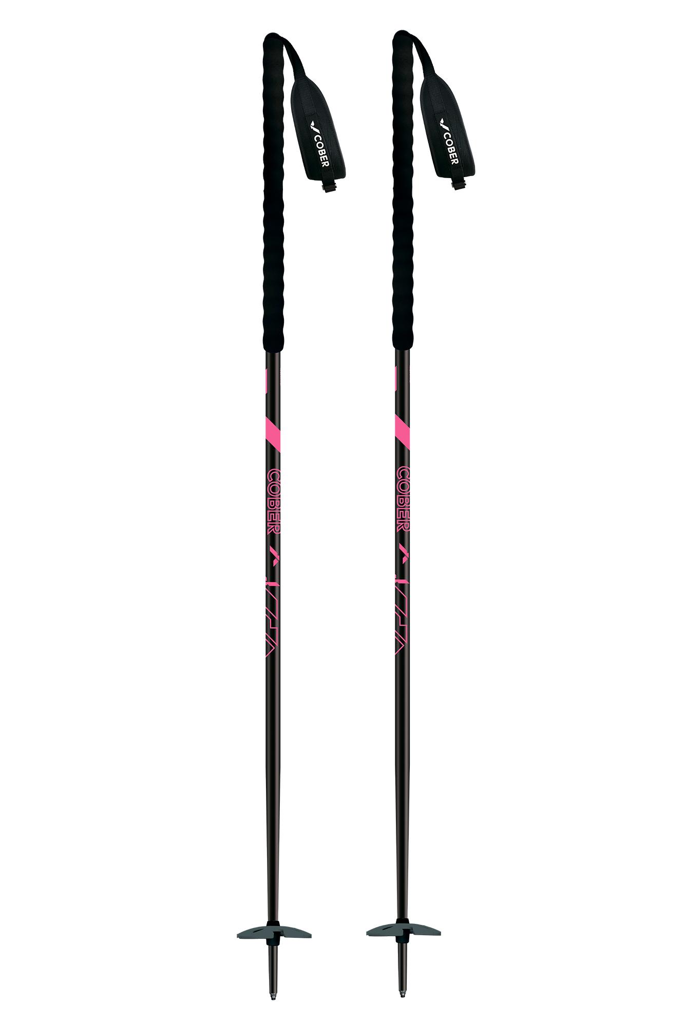 

Горнолыжные палки COBER XL Piggie 18mm (см:115), Розовый;черный, Xl piggie 18mm