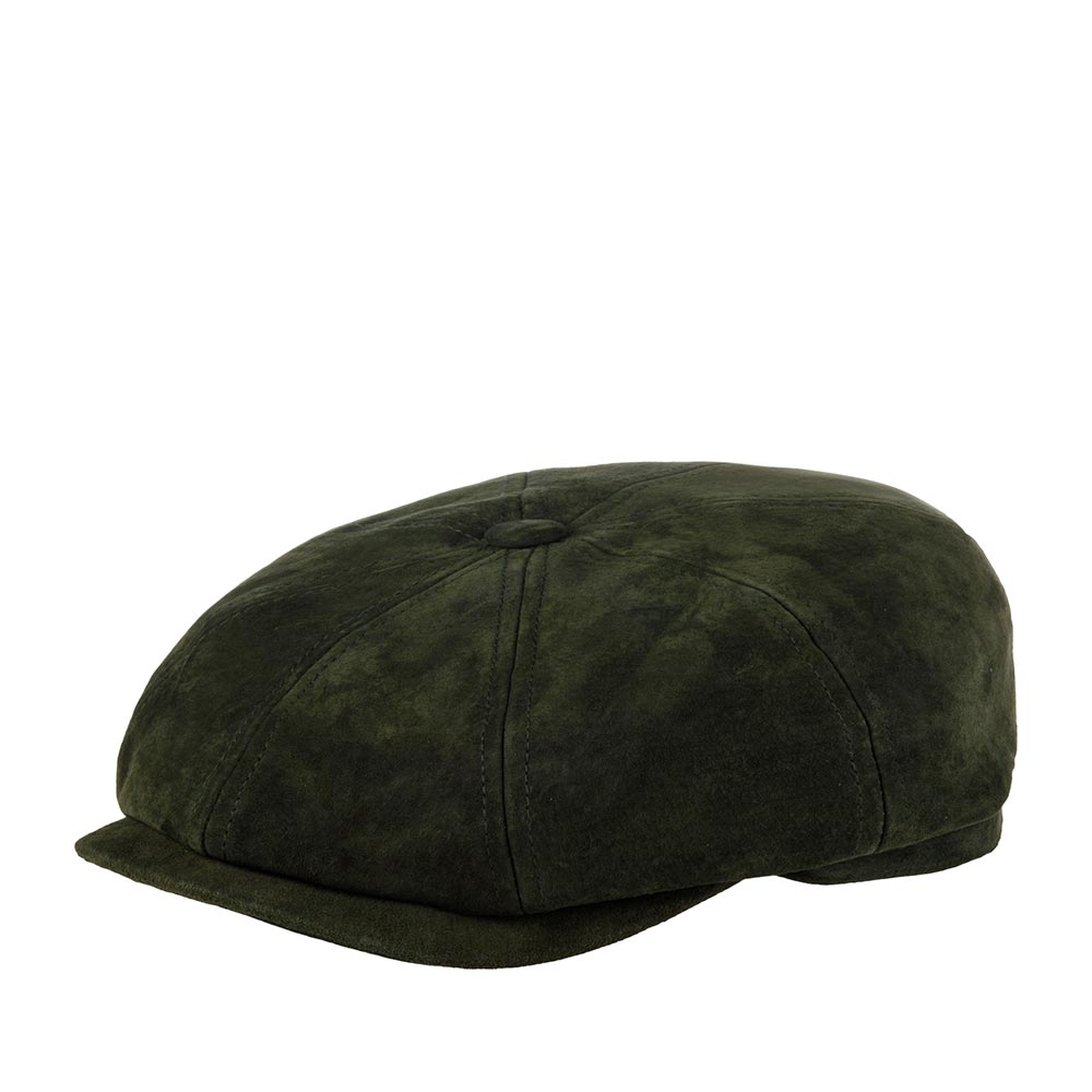 

Кепка восьмиклинка унисекс Stetson 6847109 HATTERAS PIGSKIN зеленая, р.59, Хаки, 6847109 HATTERAS PIGSKIN