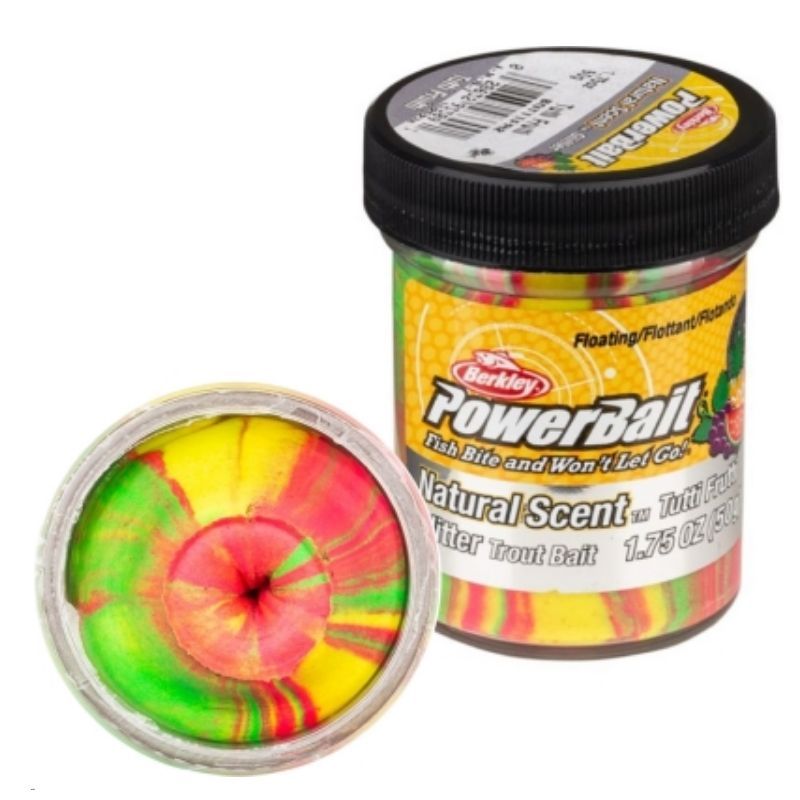 Паста форелевая Berkley PowerBait Trout Bait Fruits Tutti Frutti 50gr