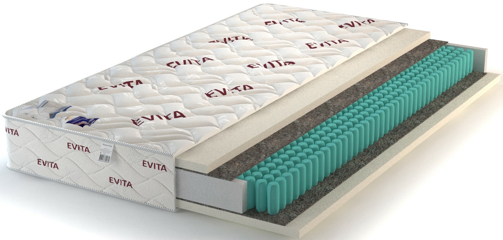 

Матрас Evita Eco 180x195, Белый, Eco