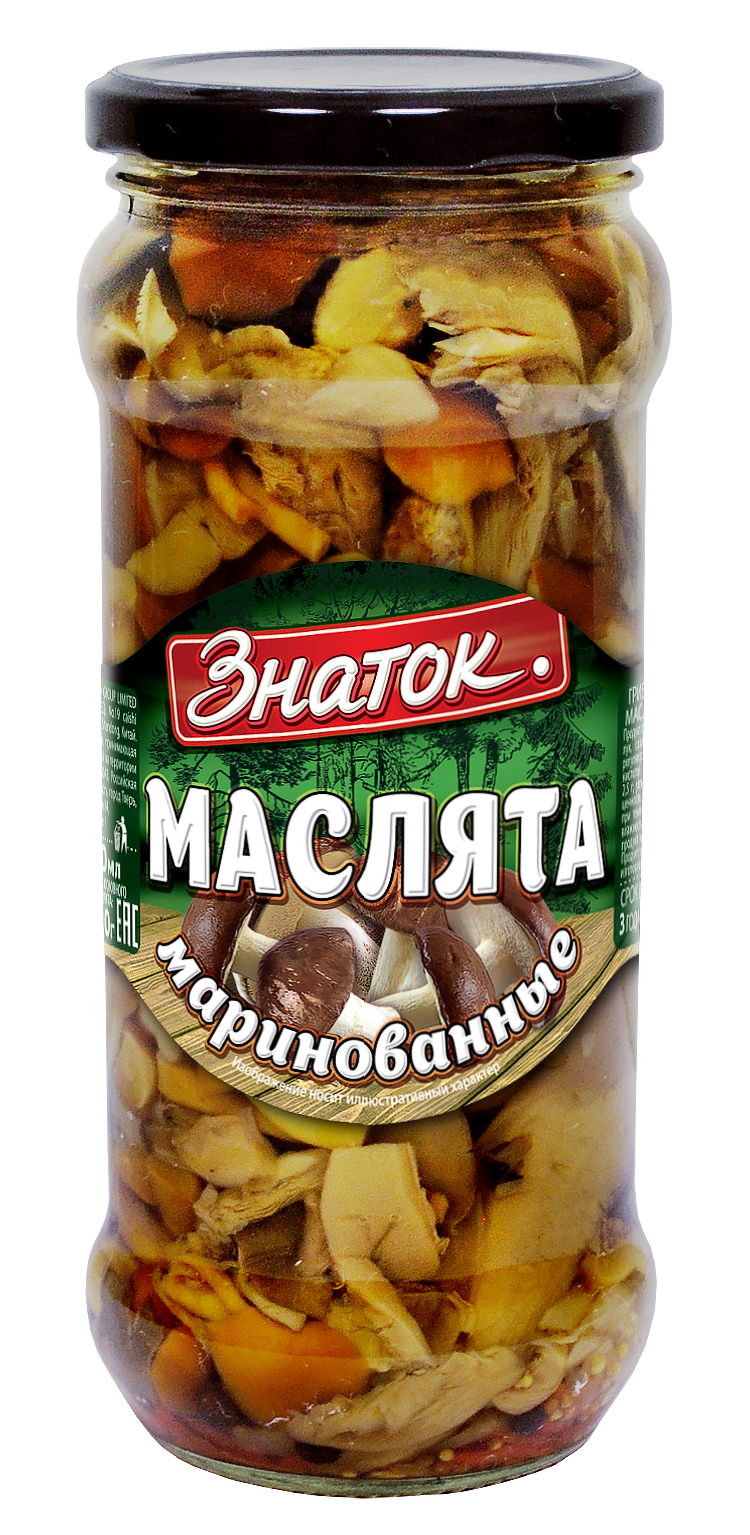 

Маслята Знаток маринованные 280 г