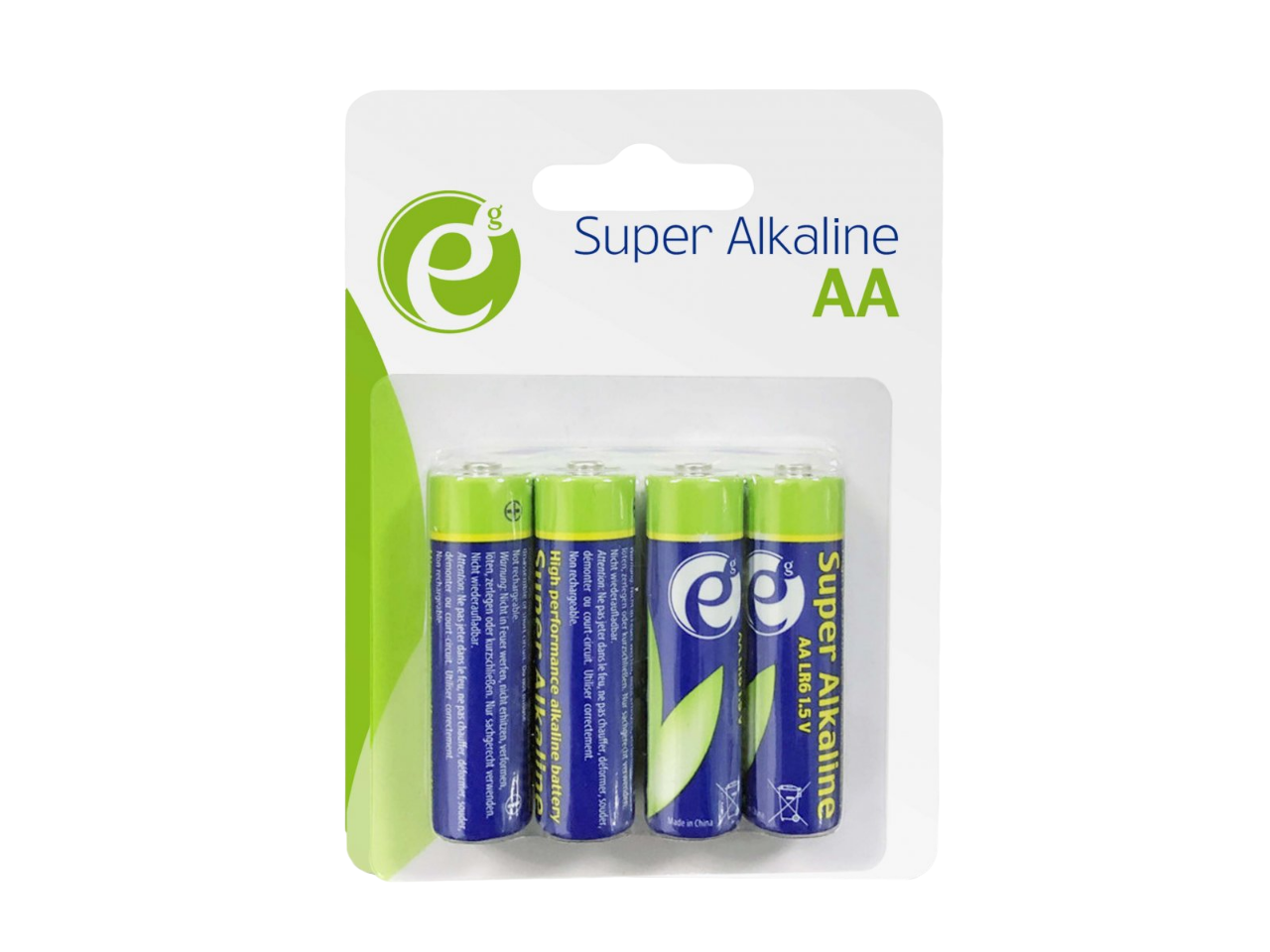 

Батарейки Energenie AA Alkaline EG-BA-AA4-01 LR6 (4 шт.)