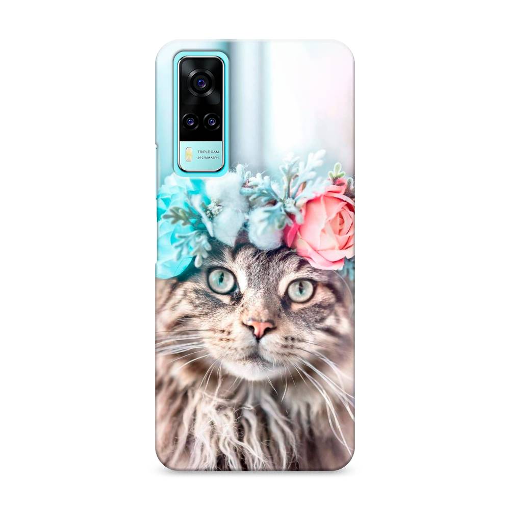 

Чехол Awog "Кот в венке" для Vivo Y53s 4G, 264920-1