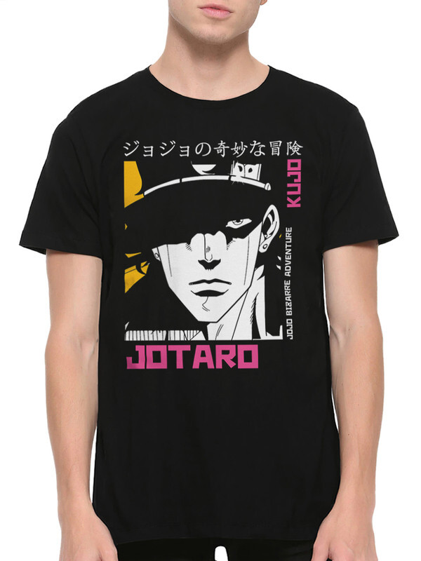 

Футболка мужская DreamShirts Studio Невероятные приключения ДжоДжо ANI-445451-2 черная M, Черный, Невероятные приключения ДжоДжо ANI-445451-2