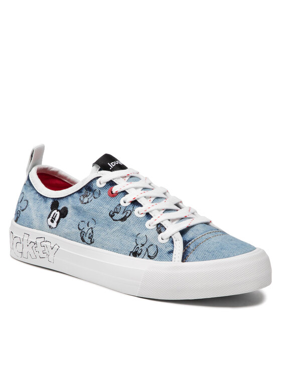 

Кеды Alpha Mickey Denim 22SSKD03 Desigual синий 38 EU, Alpha Mickey Denim 22SSKD03