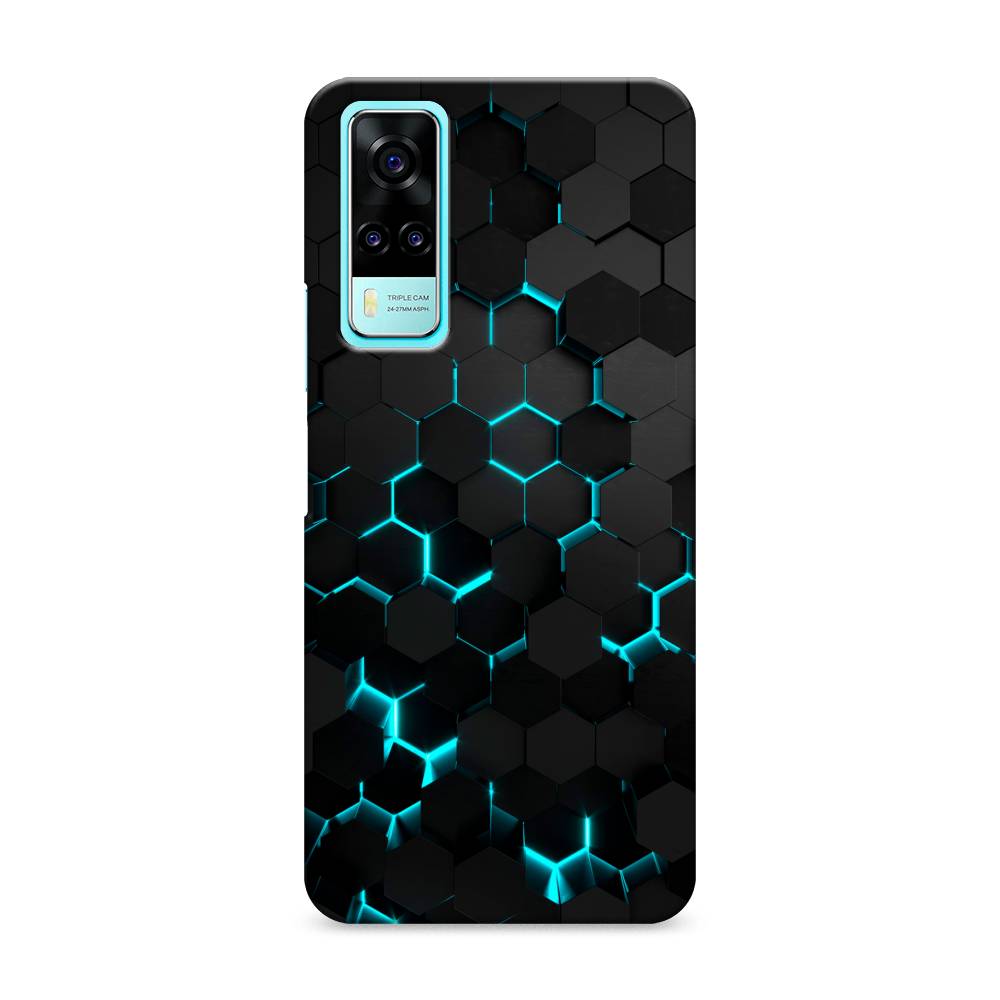 

Чехол Awog "Соты бирюзовые" для Vivo Y53s 4G, 264920-2