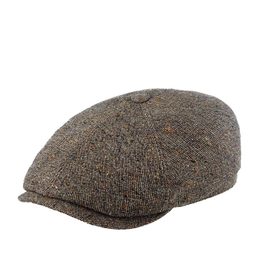 Кепка шестиклинка унисекс Stetson 6640603 6-PANEL CAP VIRGIN WOOL темно-бежевая, р.63 Италия коричневый, размер 63