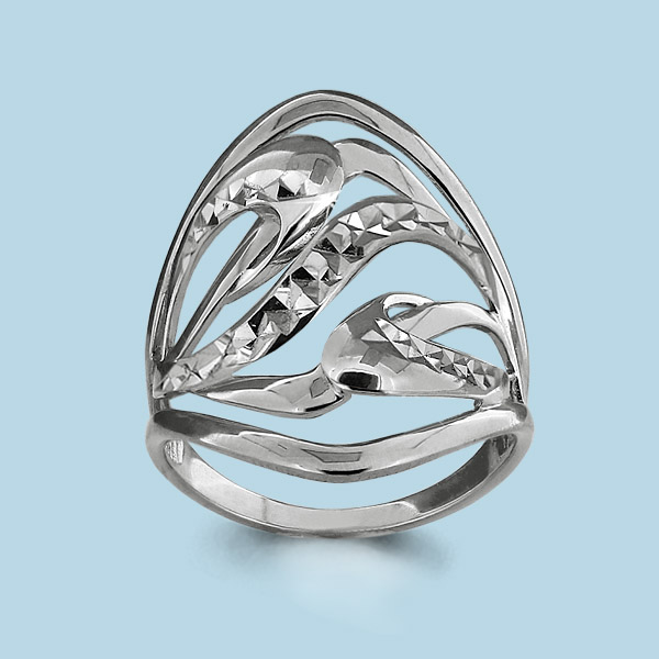 

Кольцо из серебра Aquamarine Aquamarine 54124_925_р р. 17, 54124_925_р