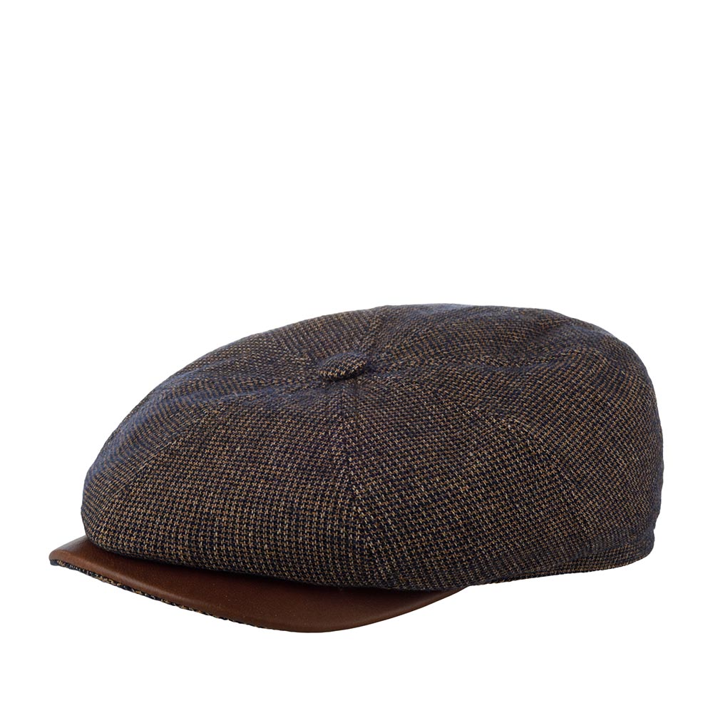 

Кепка восьмиклинка унисекс Stetson 6870803 HATTERAS WOOL/COTTON коричневая, р.63, Коричневый, 6870803 HATTERAS WOOL/COTTON