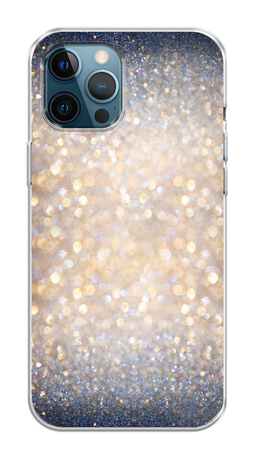 

Чехол на Apple iPhone 12 Pro Max "Мерцание рисунок", Желтый;серый, 12750-1