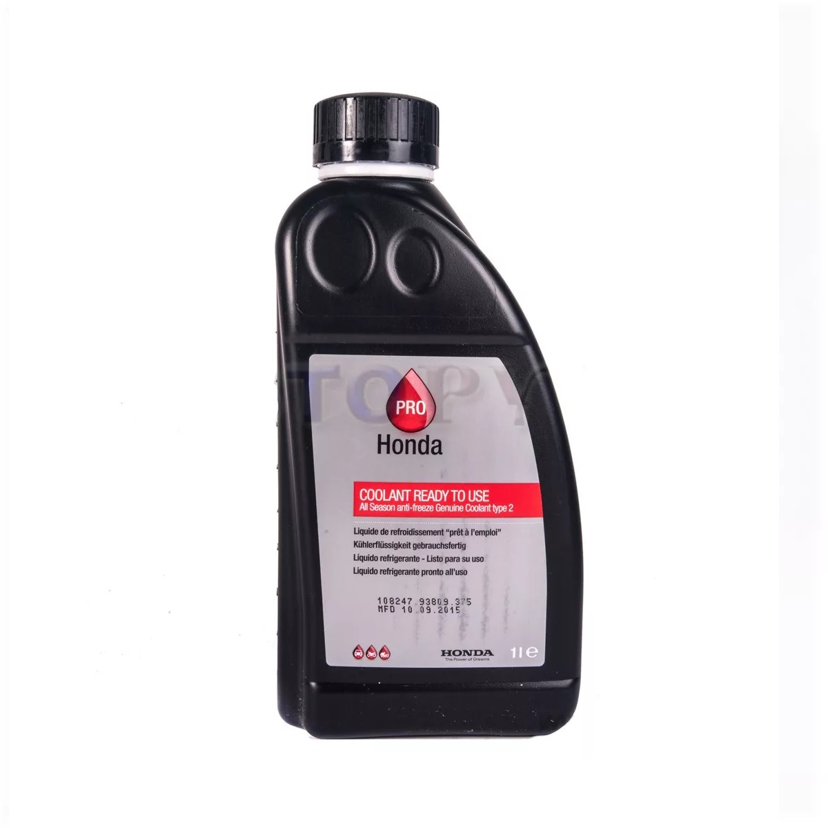 08Clag016S1 08Clag016S1 Антифриз (1Л) Синий, Готовый, Honda Coolant