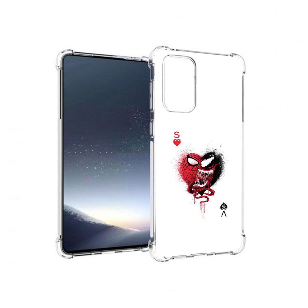 

Чехол MyPads Tocco для Samsung Galaxy A73 Веном (PT226913.548.41), Прозрачный, Tocco