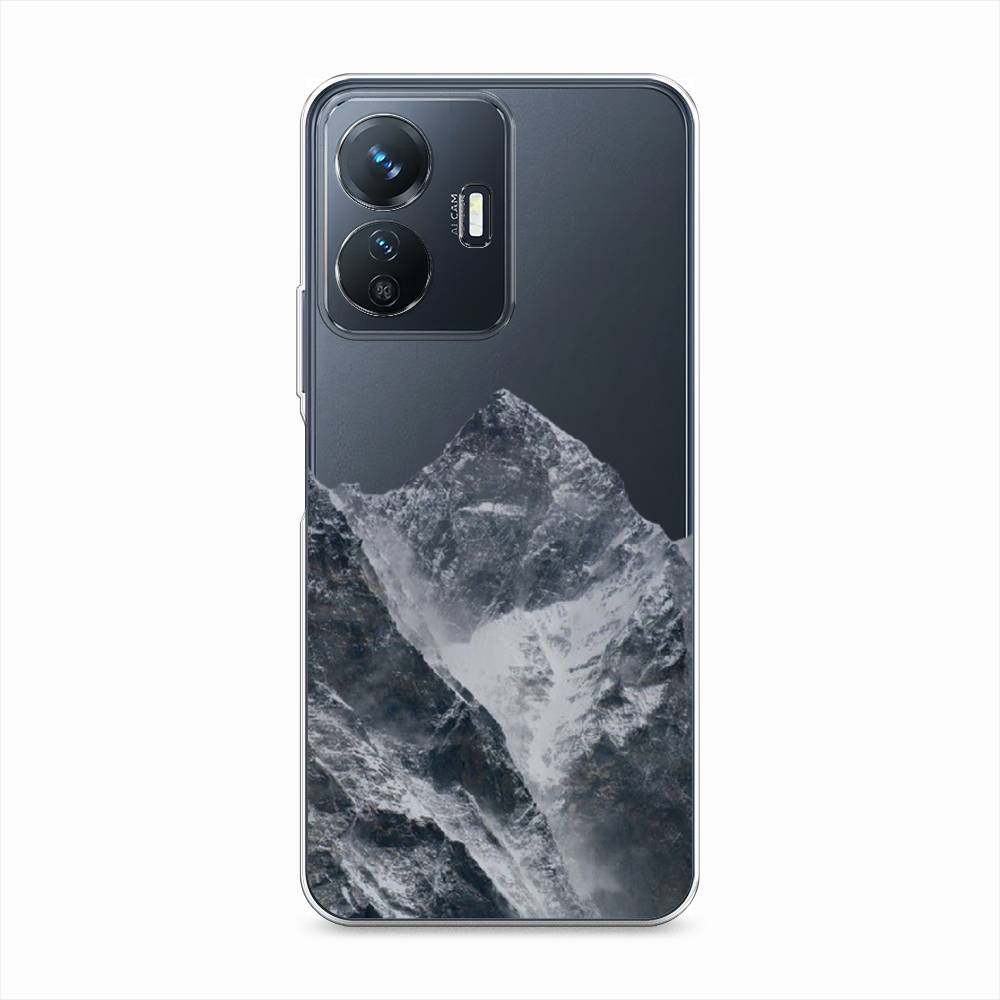 

Чехол на Vivo Y77e "Горы арт 4", Серый;бежевый, 267350-2