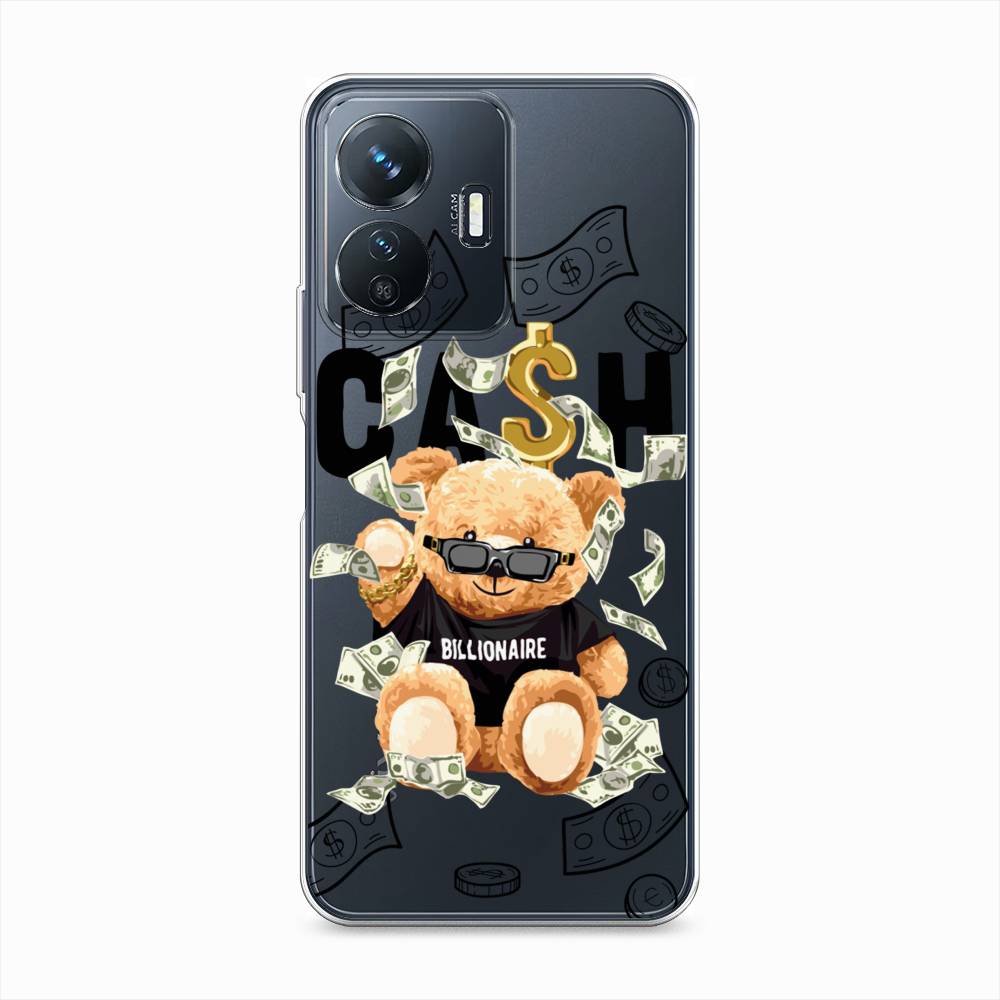 

Чехол на Vivo Y77e "Big cash", Черный;серый;бежевый, 267350-6