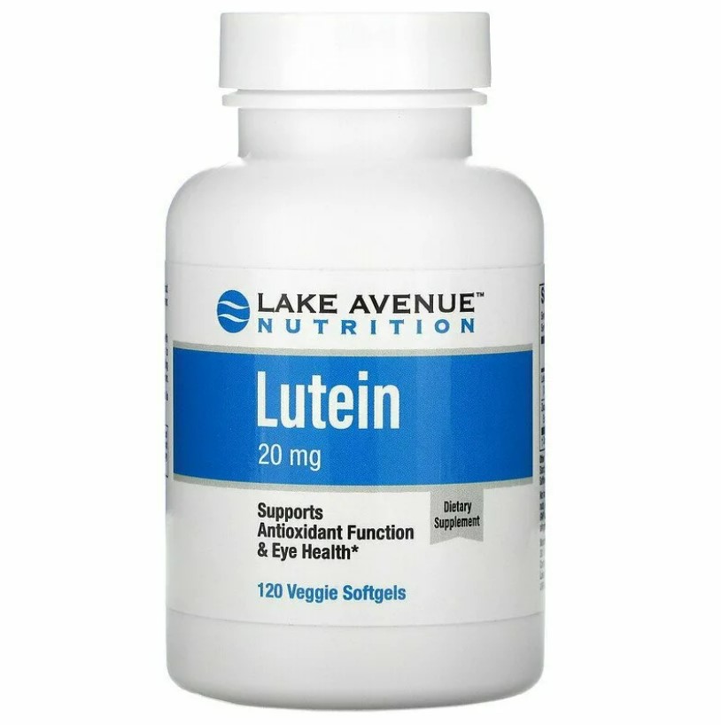 

Lutein 20mg, 120 капсул