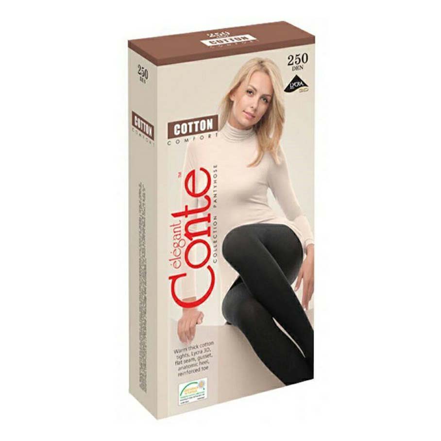 

Колготки женские Conte черные, Черный