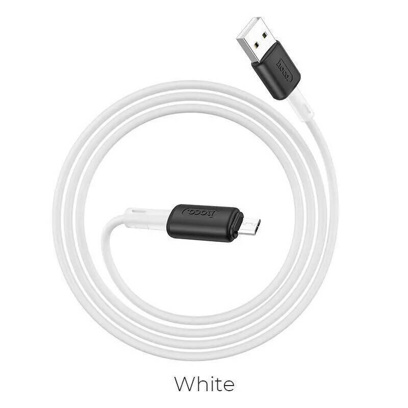 

Кабель micro usb - usb Hoco X48 1 м белый, X48