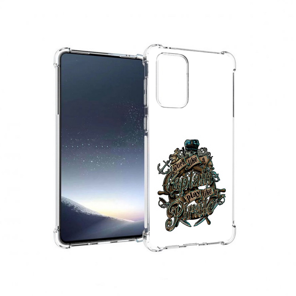 

Чехол MyPads Tocco для Samsung Galaxy A73 капитан пиратов (PT226913.548.385), Прозрачный, Tocco