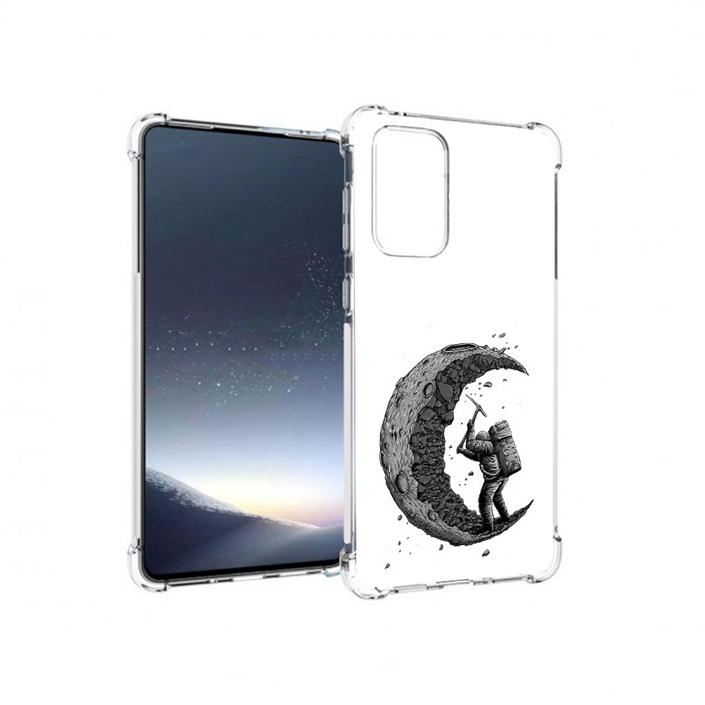 

Чехол MyPads Tocco для Samsung Galaxy A73 камненная луна (PT226913.548.384), Прозрачный, Tocco