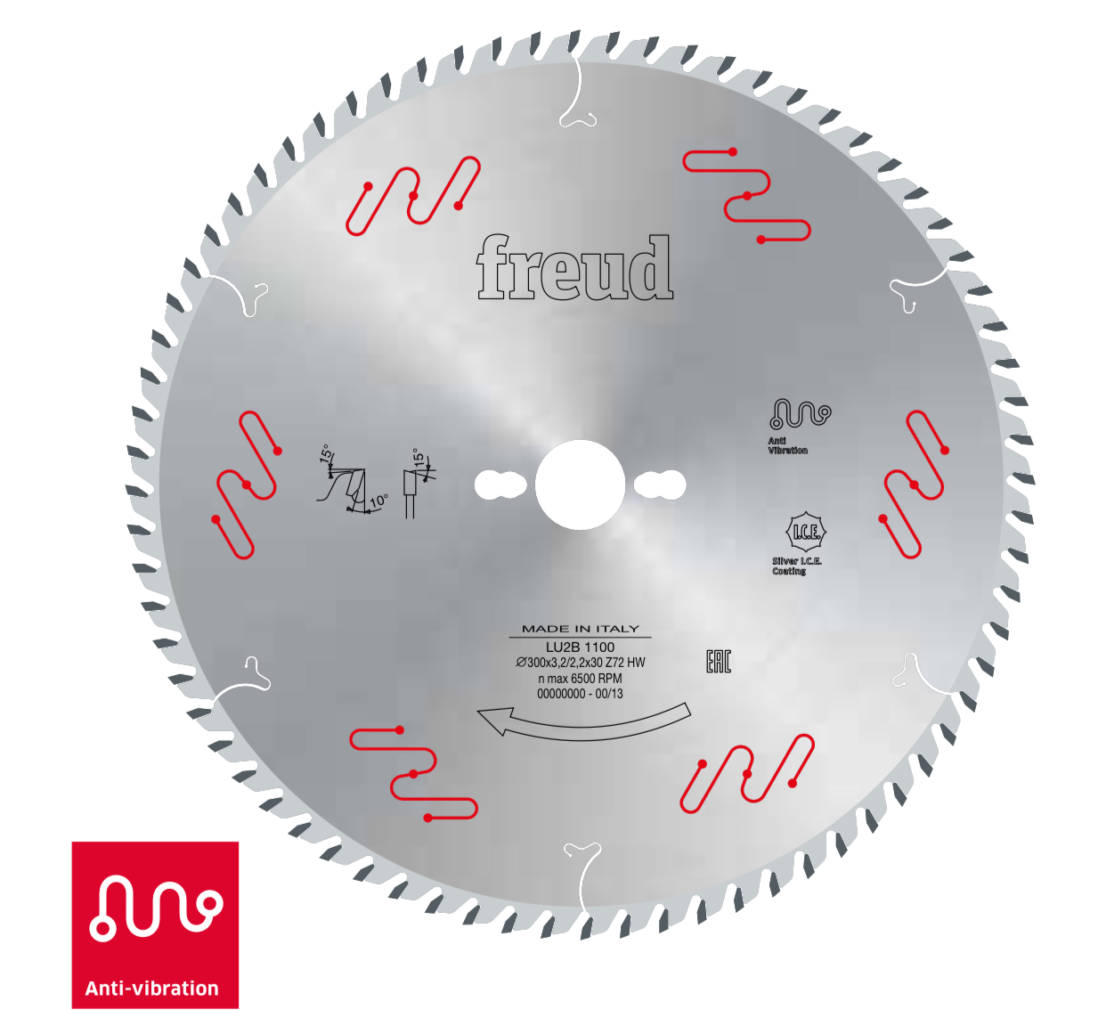

Пила дисковая FREUD 300х2.8х30х54 Lu2B 0900