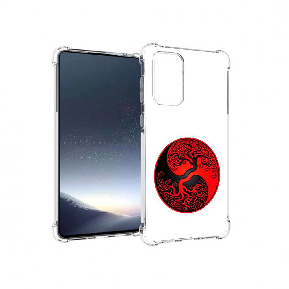 

Чехол MyPads Tocco для Samsung Galaxy A73 инь янь дерево (PT226913.548.379), Прозрачный, Tocco