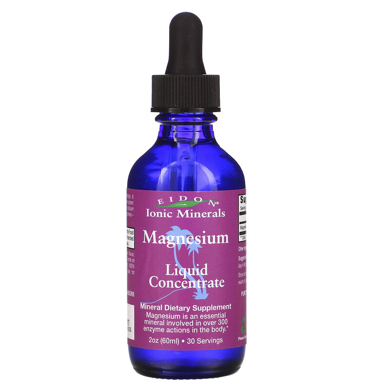 

Минерал Eidon Mineral Supplements Ionic Minerals Magnesium (Магний) жидкий 60 мл