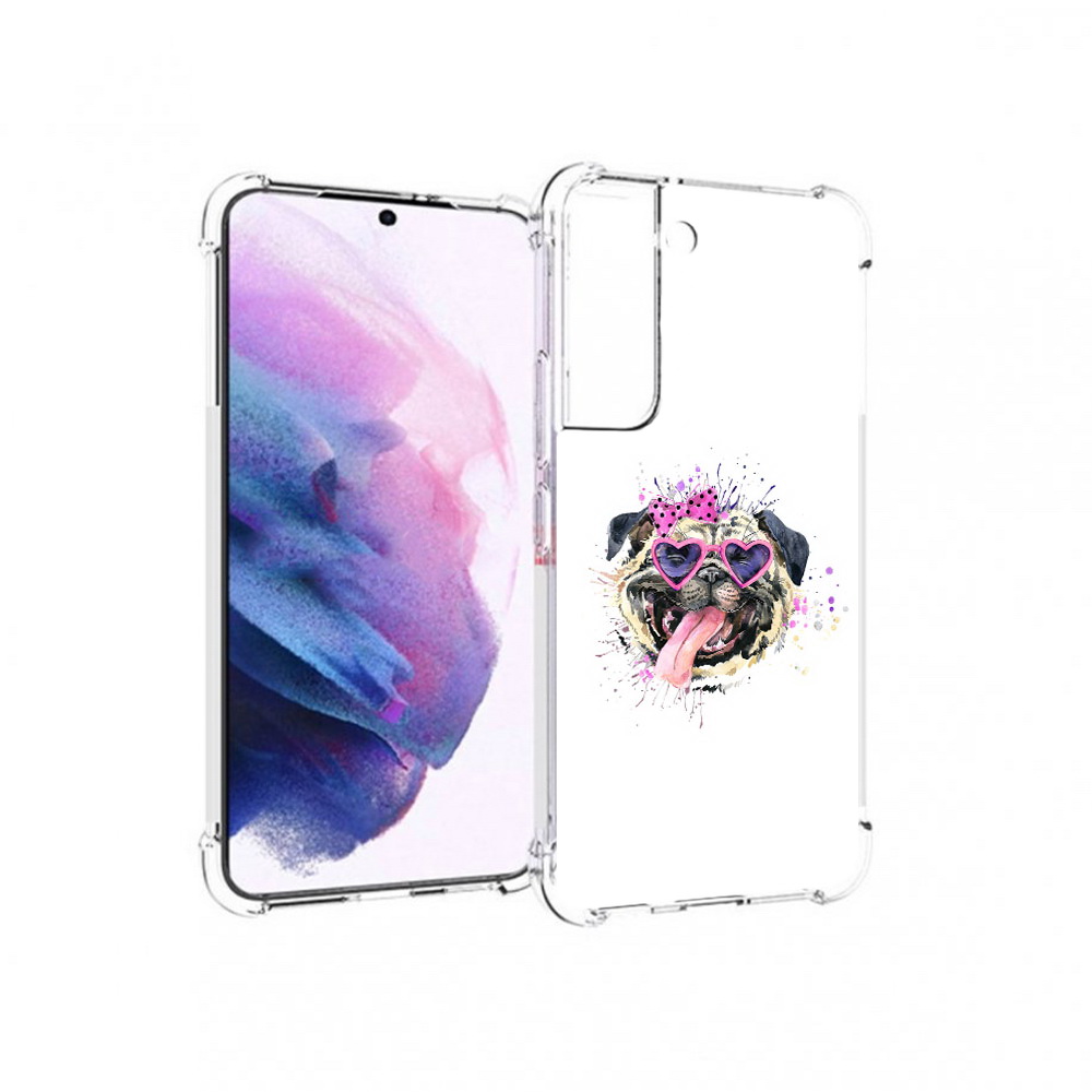 

Чехол MyPads Tocco для Samsung Galaxy S22 Веселая собака (PT194926.508.43), Прозрачный, Tocco
