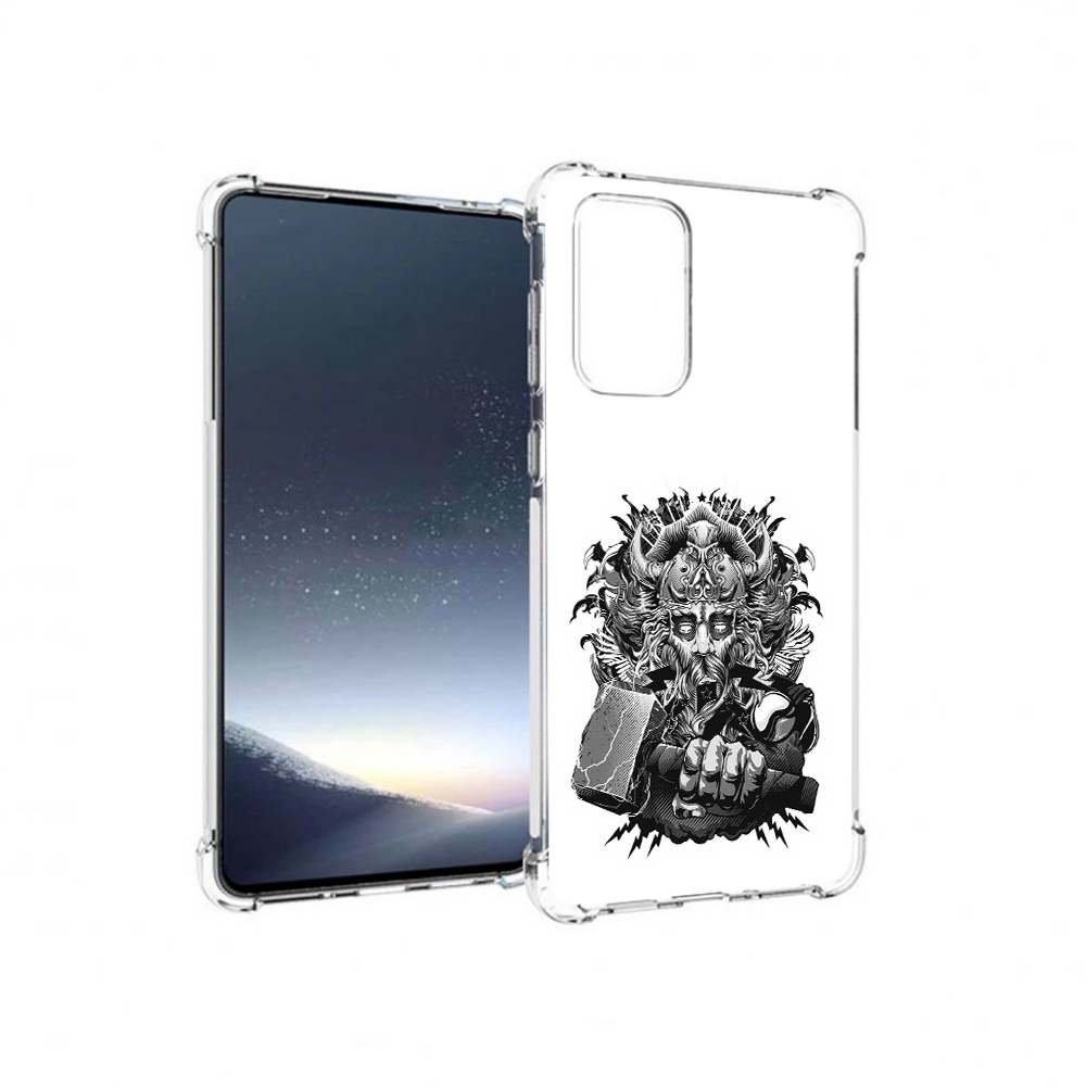 

Чехол MyPads Tocco для Samsung Galaxy A73 злой тор (PT226913.548.363), Прозрачный, Tocco