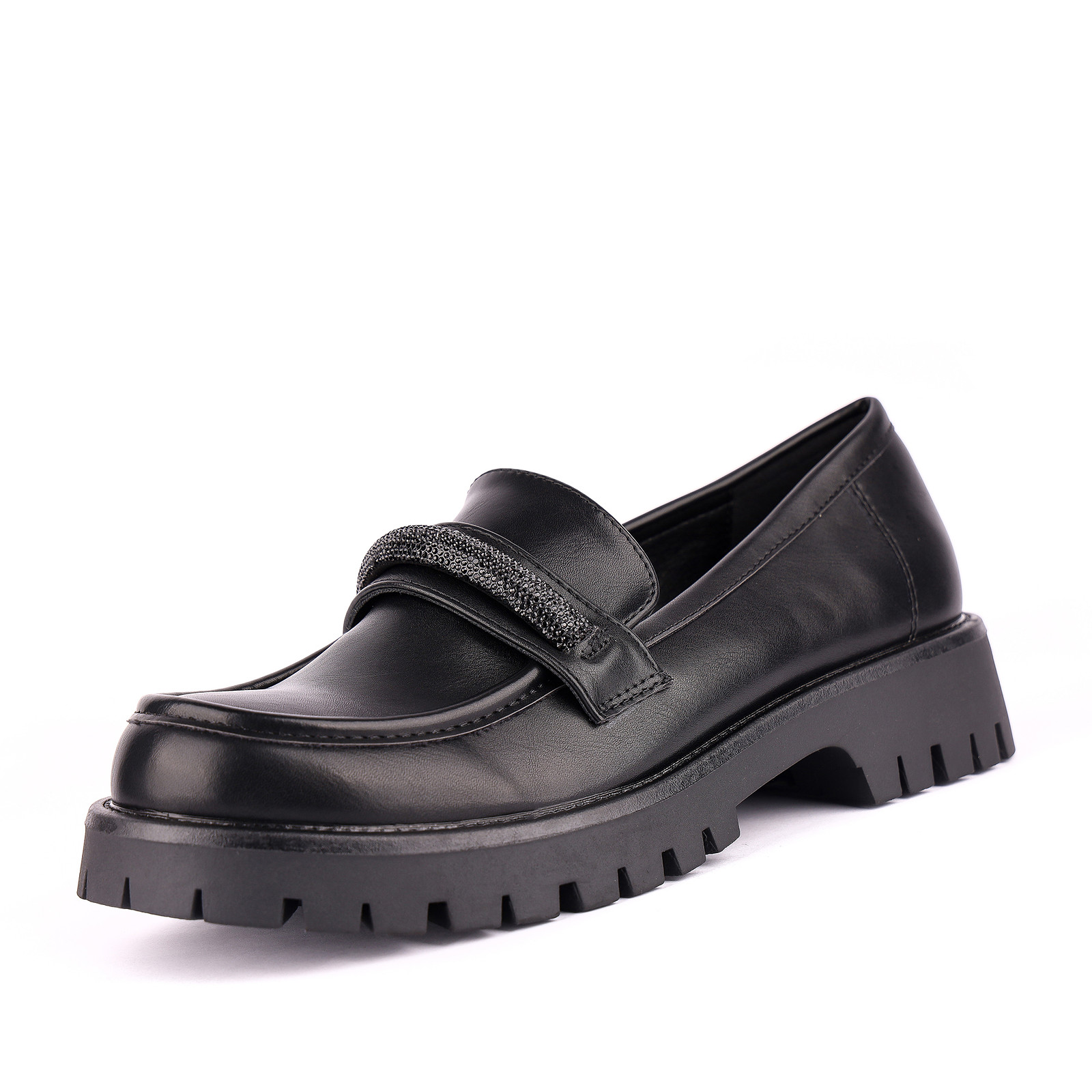 

Лоферы женские INSTREET 26-41WA-063SS черные 36 RU, Черный, 26-41WA-063SS