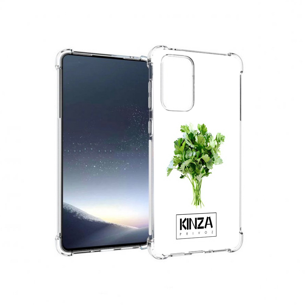 

Чехол MyPads Tocco для Samsung Galaxy A73 Бренд Кинза (PT226913.548.35), Прозрачный, Tocco
