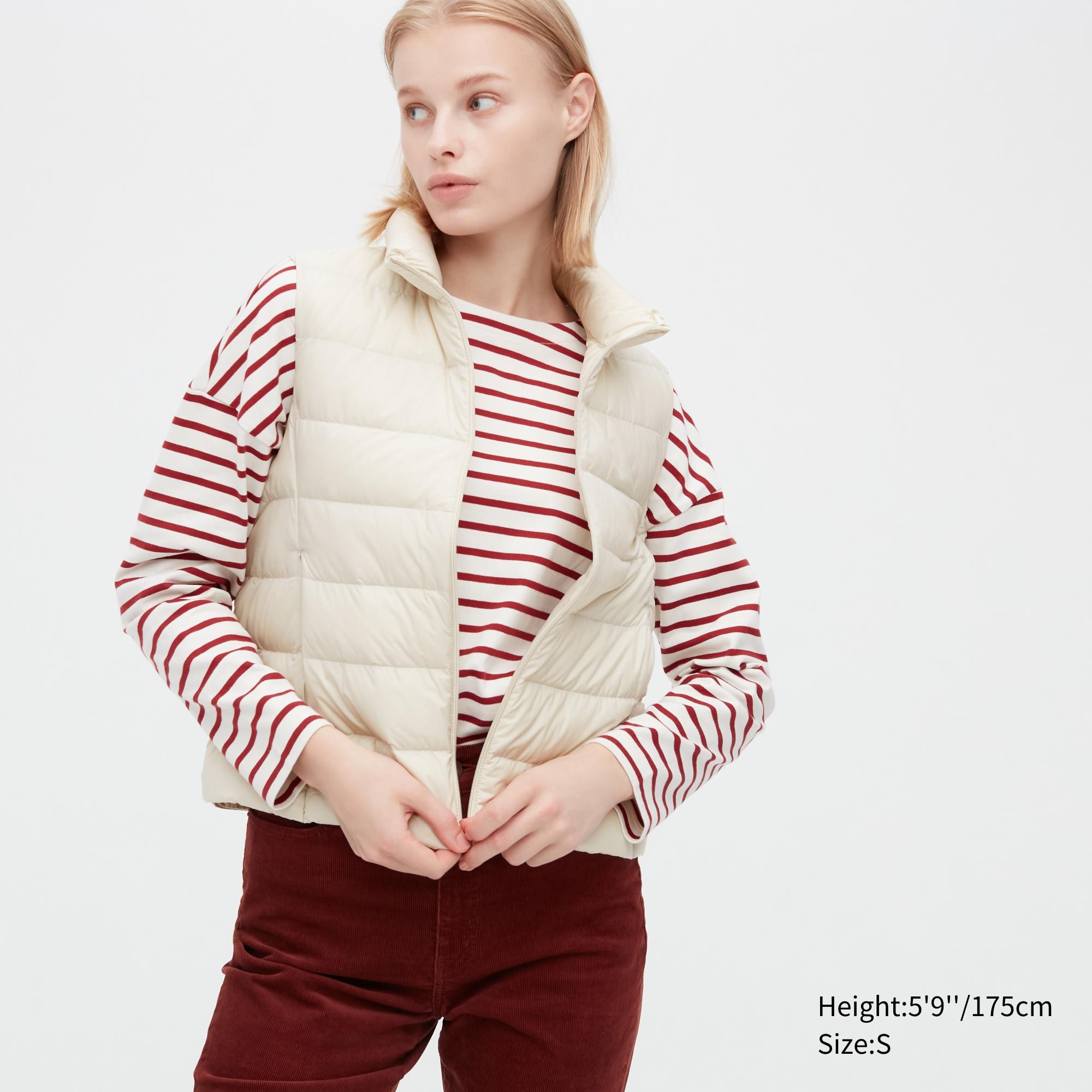 Утепленный жилет женский UNIQLO 450312COL01 белый 2XL (доставка из-за рубежа)