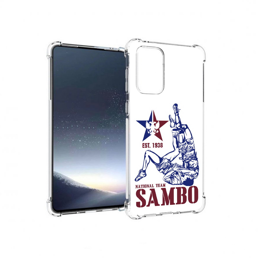 

Чехол MyPads Tocco для Samsung Galaxy A73 единоборства самбо (PT226913.548.344), Прозрачный, Tocco