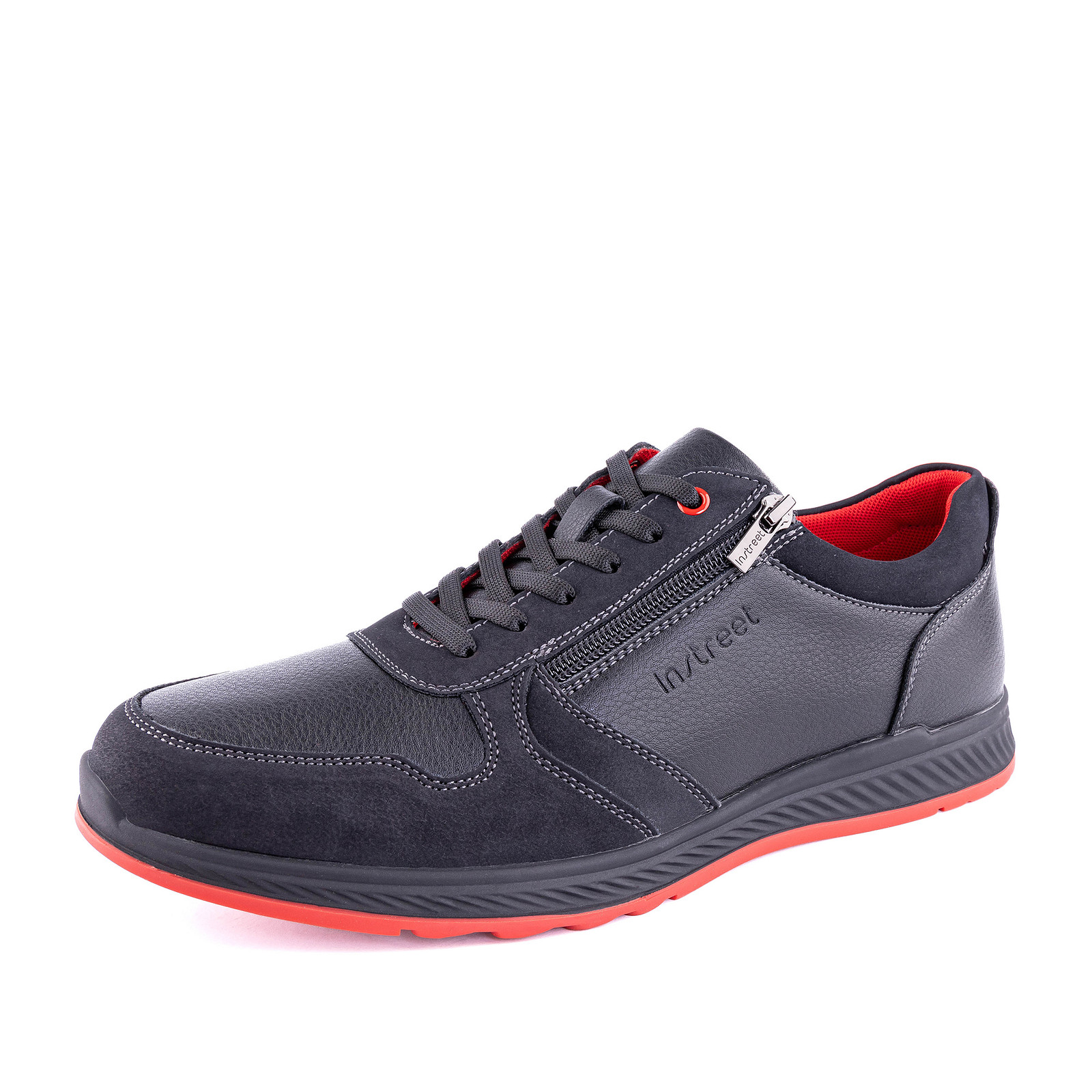 

Кроссовки мужские INSTREET 98-32MV-733ST черные 44 RU, Черный, 98-32MV-733ST