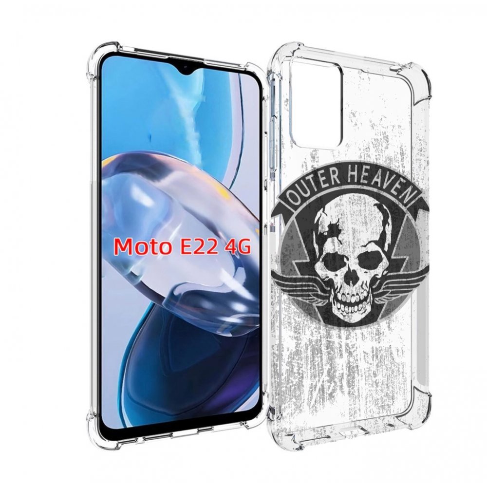 

Чехол MyPads Metal Gear Solid V Outer Heaven для Motorola Moto E22 4G / E22i 4G, Прозрачный, Tocco