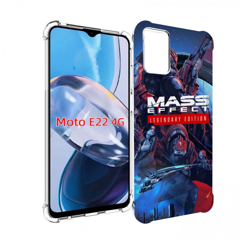 

Чехол MyPads Mass Effect Legendary Edition для Motorola Moto E22 4G / E22i 4G, Прозрачный, Tocco
