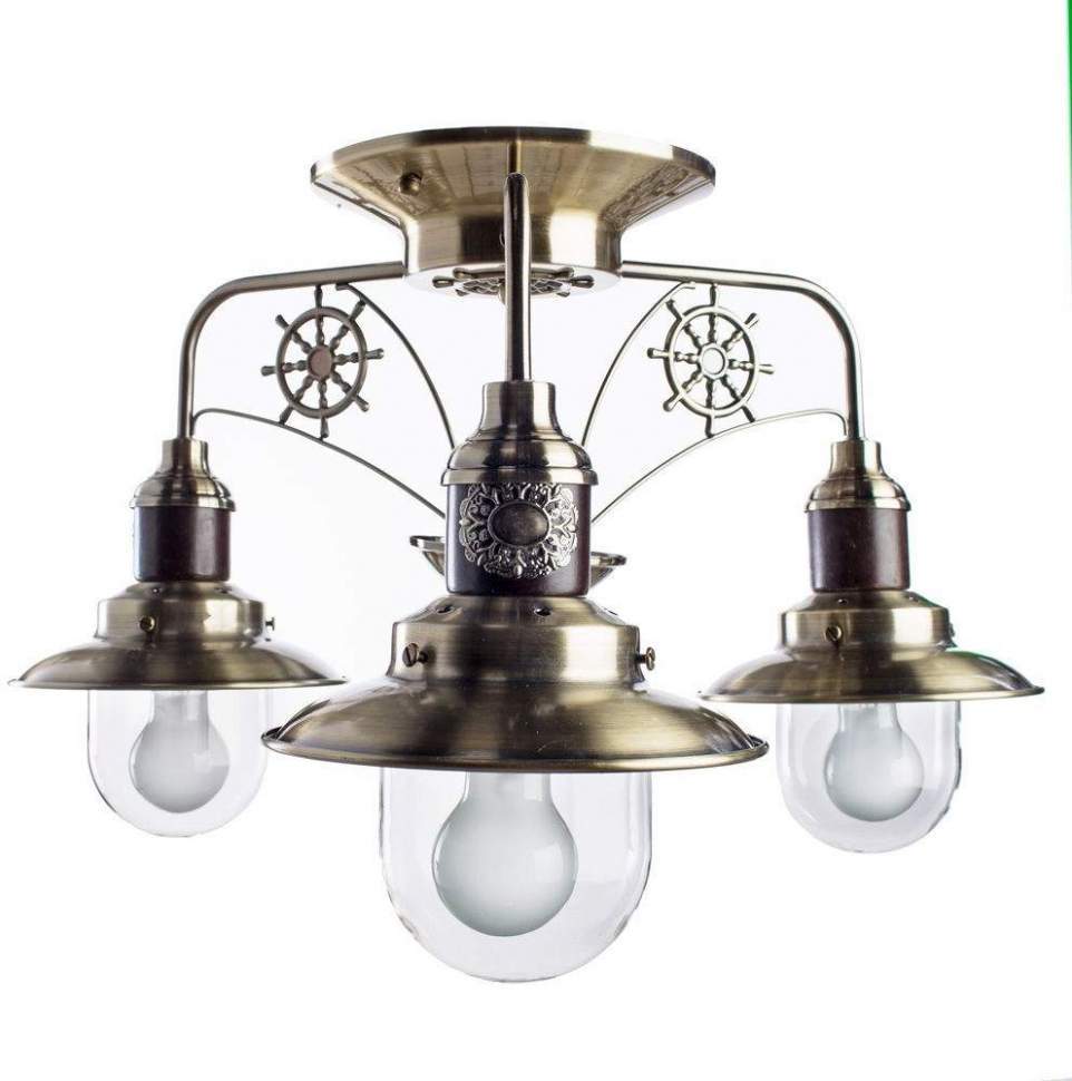 

Люстра Arte Lamp штурвал Sailor A4524PL-3AB