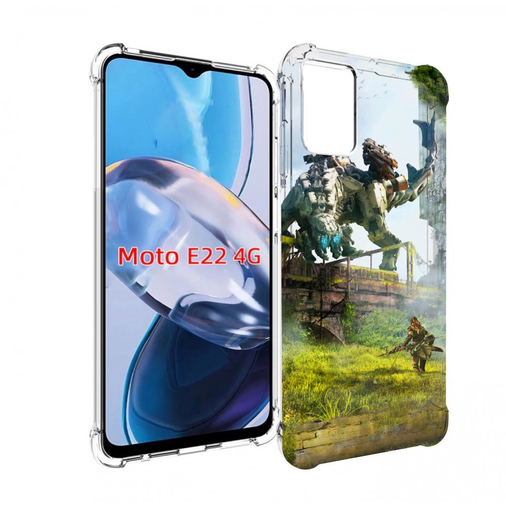 

Чехол MyPads Horizon Zero Dawn для Motorola Moto E22 4G / E22i 4G, Прозрачный, Tocco