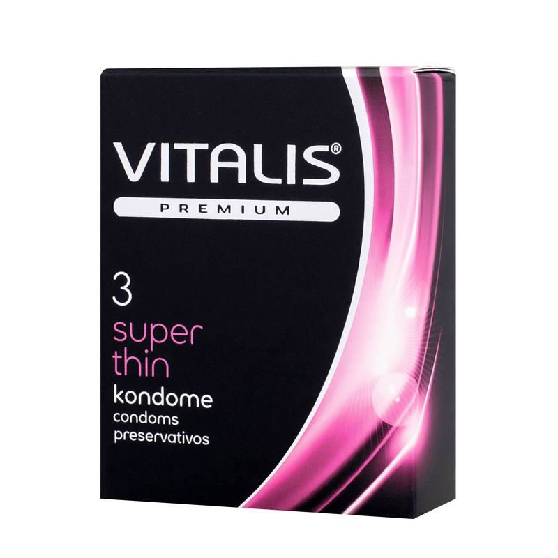 Презервативы Vitalis premium super thin 3 шт.