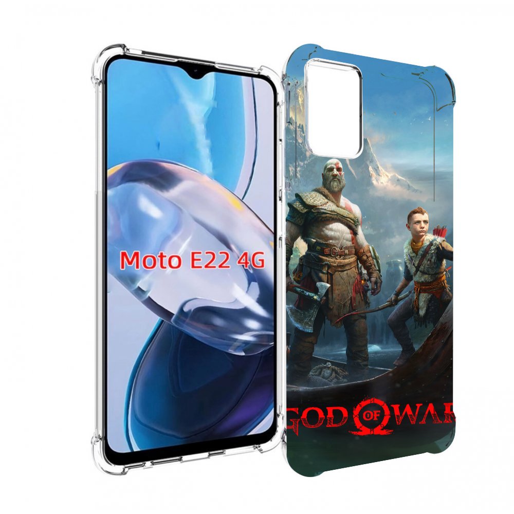 

Чехол MyPads God Of War Кратос Атрей для Motorola Moto E22 4G / E22i 4G, Прозрачный, Tocco