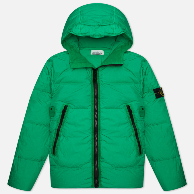 фото Куртка мужская stone island 751540123 зеленая s