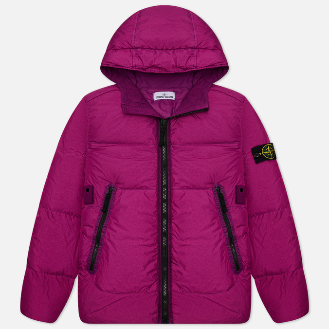 фото Куртка мужская stone island 751540123 фиолетовая s